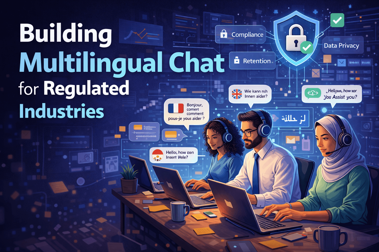 Building multilingual chat for regulated industries