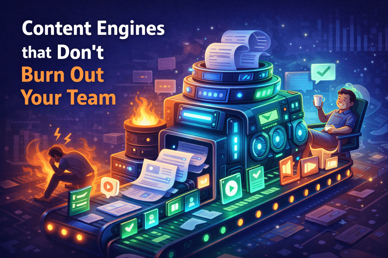 Content engines that don’t burn out your team