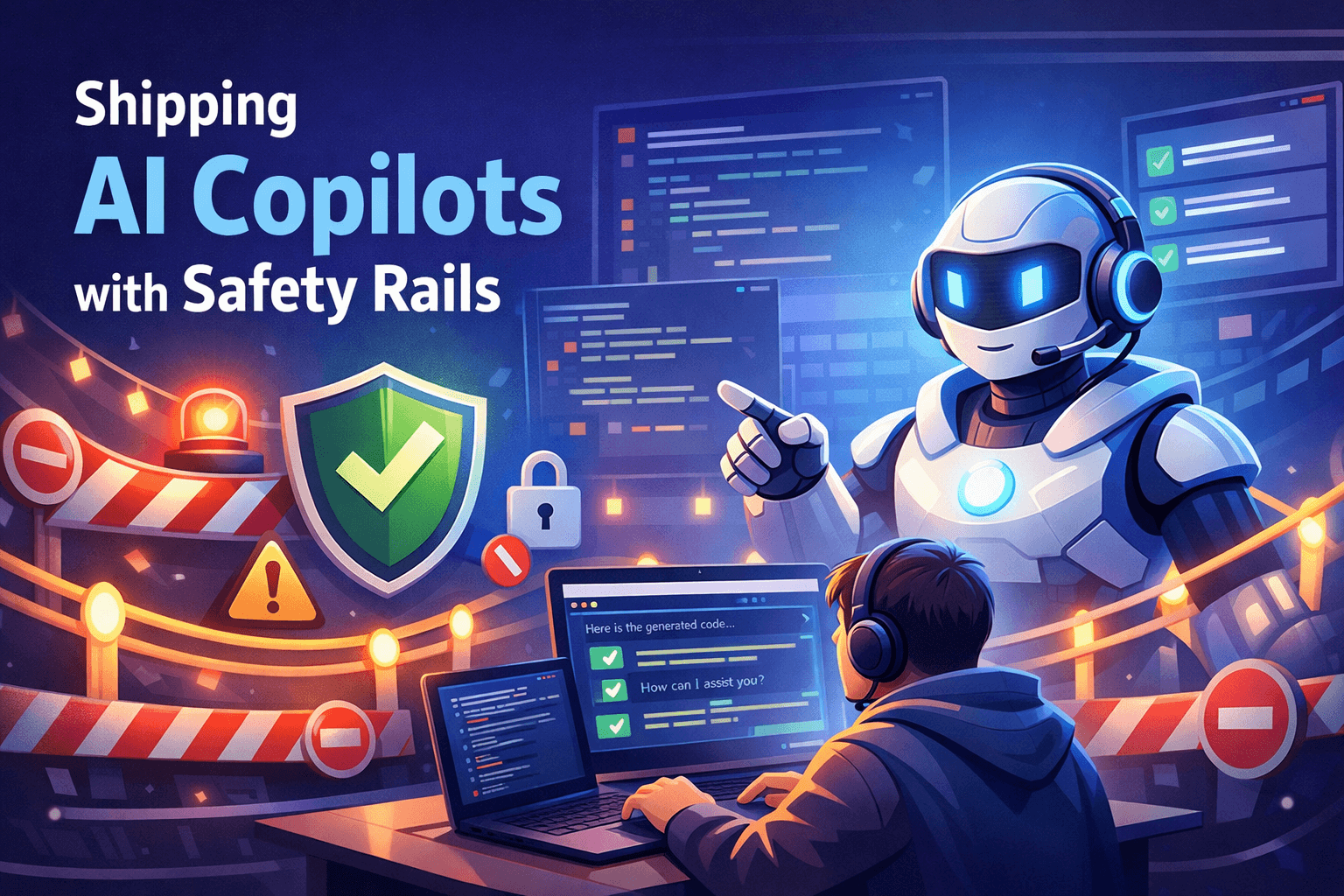 Shipping AI copilots with safety rails