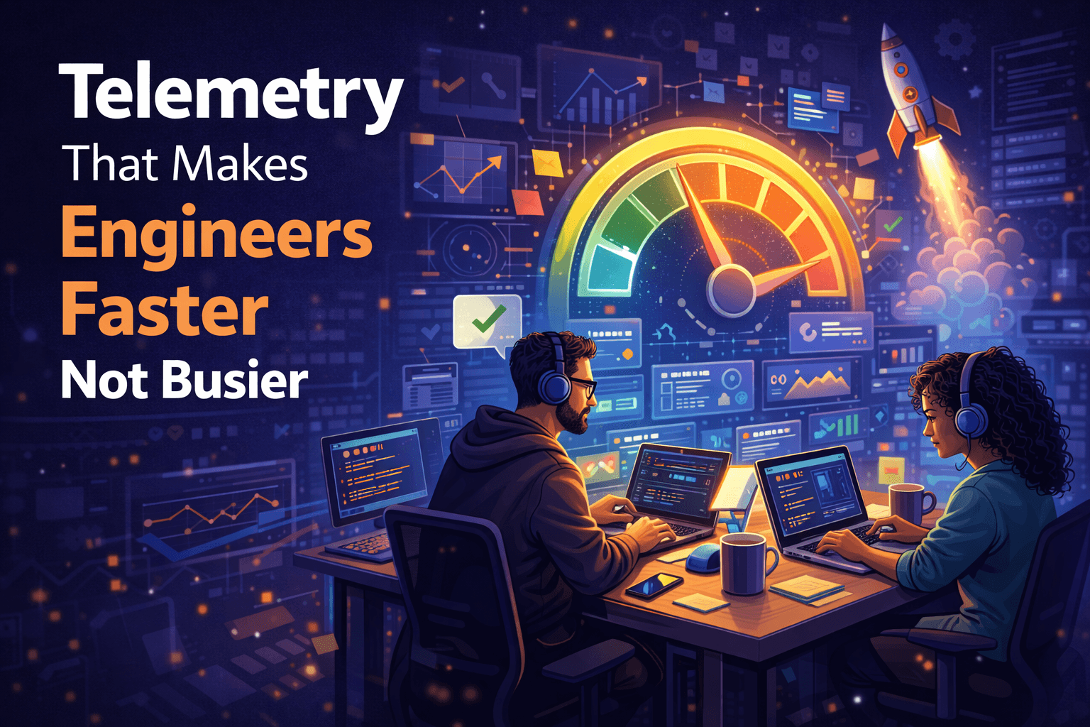 Telemetry that makes engineers faster, not busier
