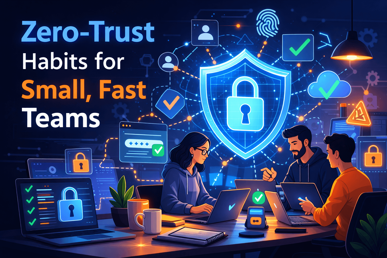 Zero-trust habits for small, fast teams